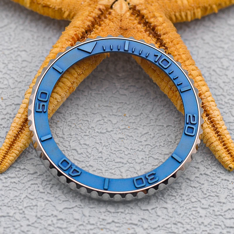 Seiko Mod Bezel tembaga masukkan SKX007 cincin dalam datar 38mm * 31.5mm cocok untuk SKX007 SKX009 SKX011 SRPD jam tangan selam bagian dalam