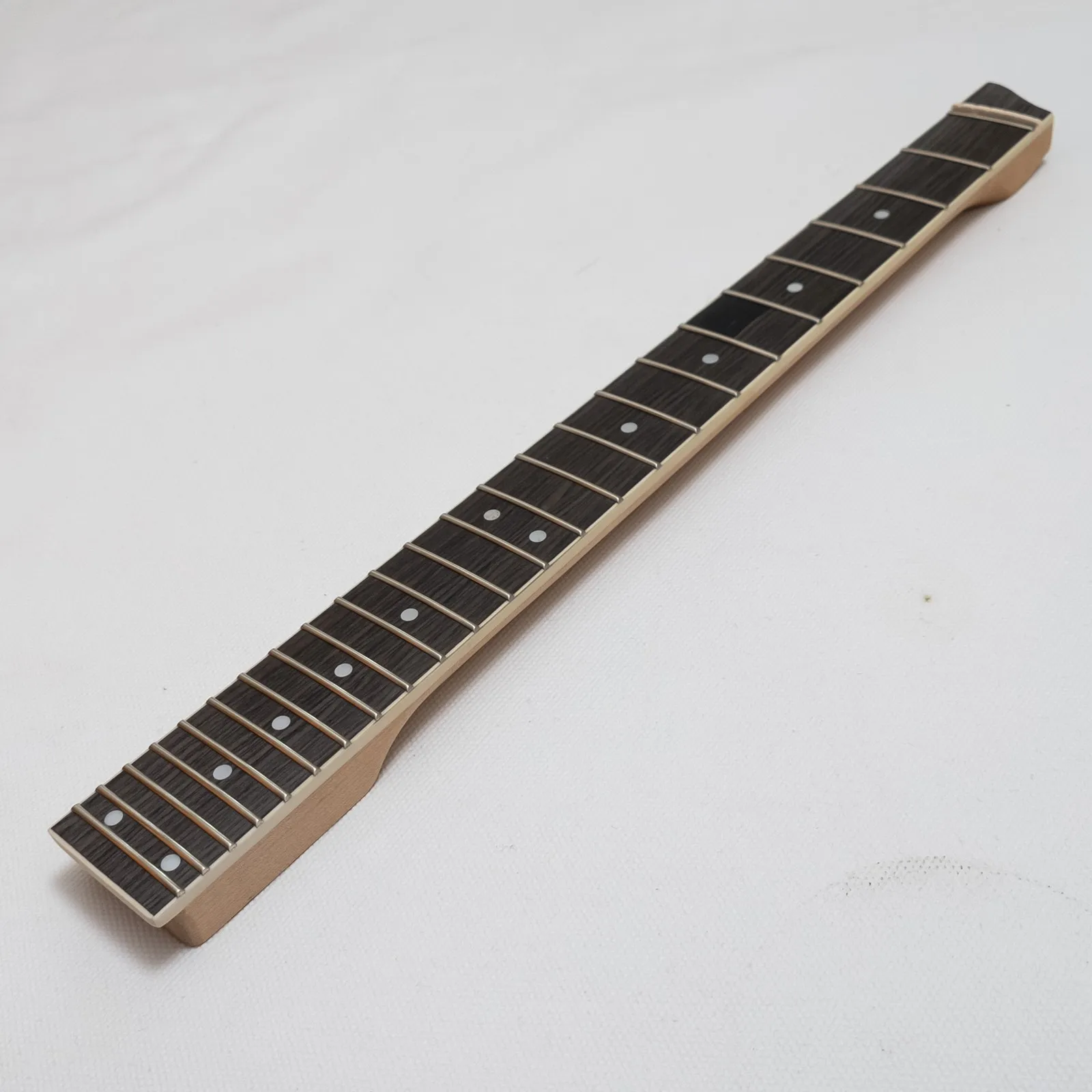 Headless Maple Guitar Neck 24 Frets Rosewood Fingerboard Bolt On 6 String Replacement