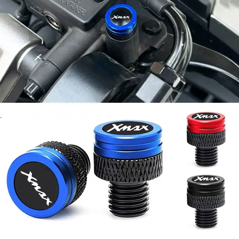

Motorcycle CNC Rearview Side Mirror Hole Cap Plug Accessories For Yamaha X-MAX 300 XMAX 300 XMAX 250 125 400