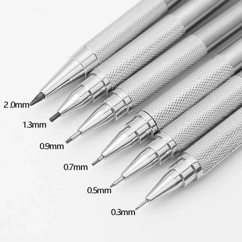 Automatic Pencil Lead 0.3/0.5/0.7/0.9/1.3/2.0mm HB Refill Lead for Automatic Pencil Painting Supplies Student Teacher Stationary