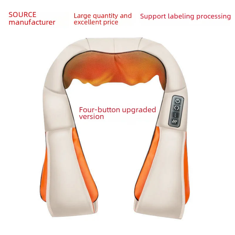 

Massage shawl Cervical Vehicle-Mounted Home Use Massager Neck Shoulder Waist Full Body Kneading Massage Shawl