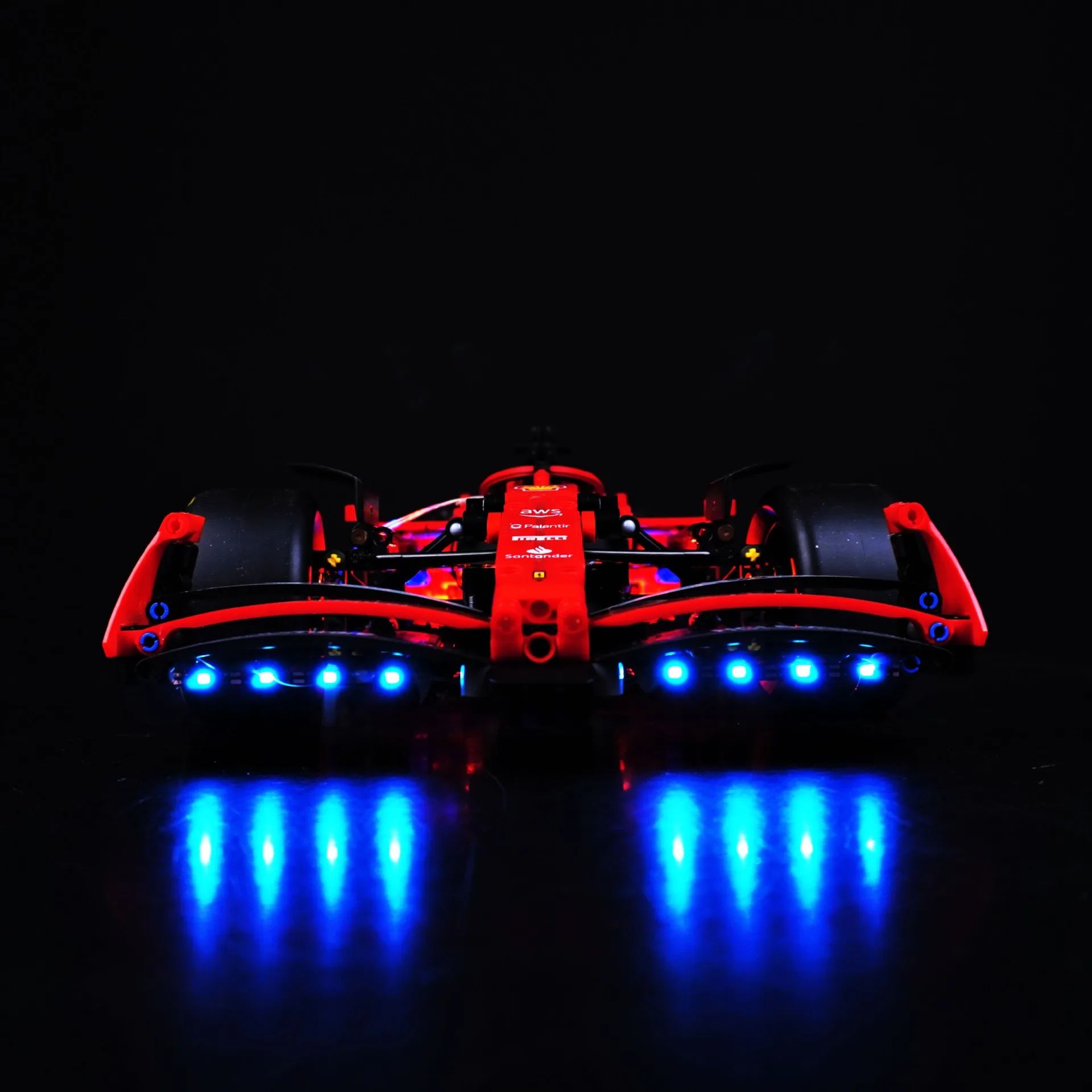 مجموعة الإضاءة لإصدار LEGO 42207 SF-24 F1 Car Technic RC لا تشمل كتلة البناء (مجموعة إضاءة LED فقط)