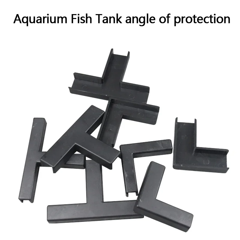 

8mm/12mm/15mm/20mm ID Corner Guard Protective Angle To Prevent Collision Angle Aquarium Fish Tank Trilateral Protect Horn 1 Pcs