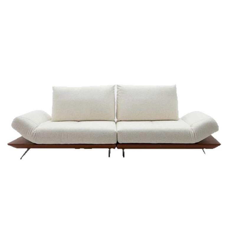 

Sofa living room household large apartment straight row functional combination fabric sofa