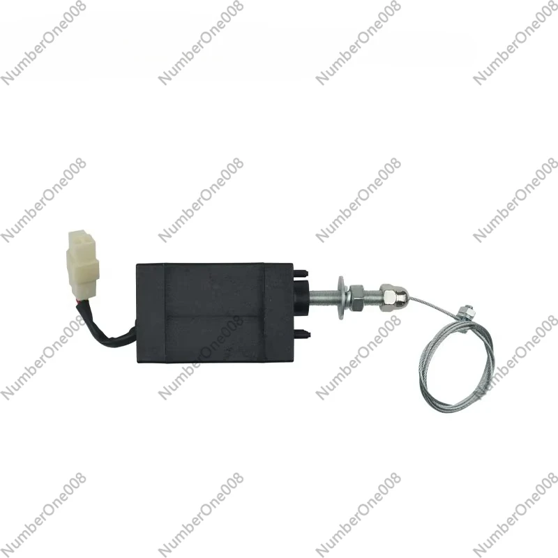

Reinforced Marine Diesel Generator Electronic Flameout Controller Solenoid Valve, Large Stroke Shutdown 24V Power-on Pull