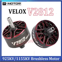 T-Motor VELOX V2812 2812 925KV 1155KV Brushless Motor 19*19mm W/4mm Shaft Compatible 7-8inch Propeller for FPV Cinelifter Drone