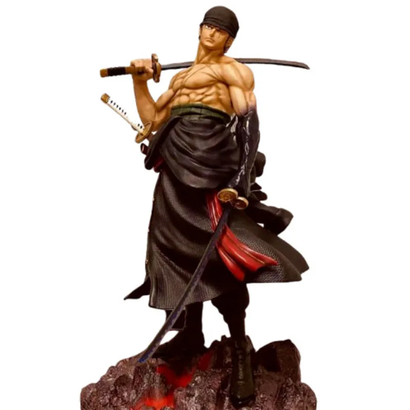 ONE PIECE Anime Figurine Model GK Roronoa Zoro Action Figures 70CM PVC statue Collection Toy