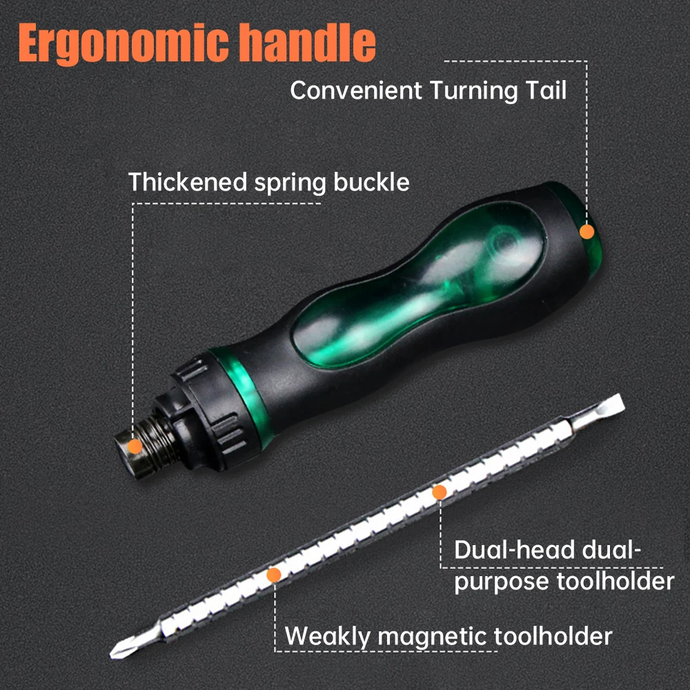 Ratchet Screwdriver Set High Quality Multifunctional Adjustable Inner Cross Shaped Triangular Plum Blossom Shaped Screwdriver