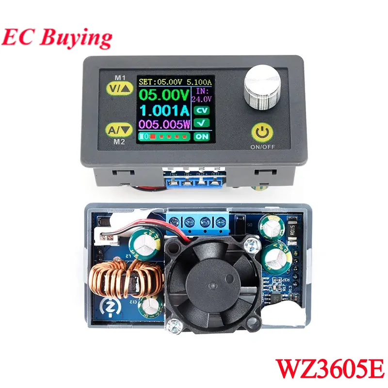 

DC DC Buck-Boost Converter CC CV 36V 5A Step UP Down Power Supply Module Adjustable Regulated Laboratory Voltmeter Ammeter