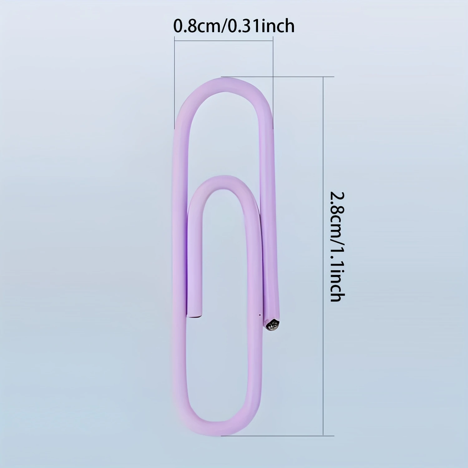 600팩 다색 미끄럼 방지 종이 클립 - 사무실, 학교, DIY용 내구성 및 그립감 보안 - 3가지 색상, 표준 크기 - 다용도 O
