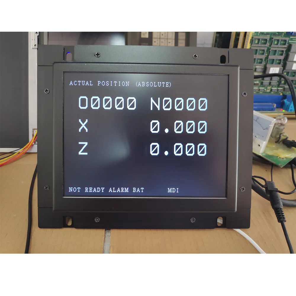 Imagem -03 - Aiderry Display Lcd A61l0001-0093 Substituir para Fanuc Monitor A61l d9 Mm11a 11b Kf-m7099h Cnc Crt Display