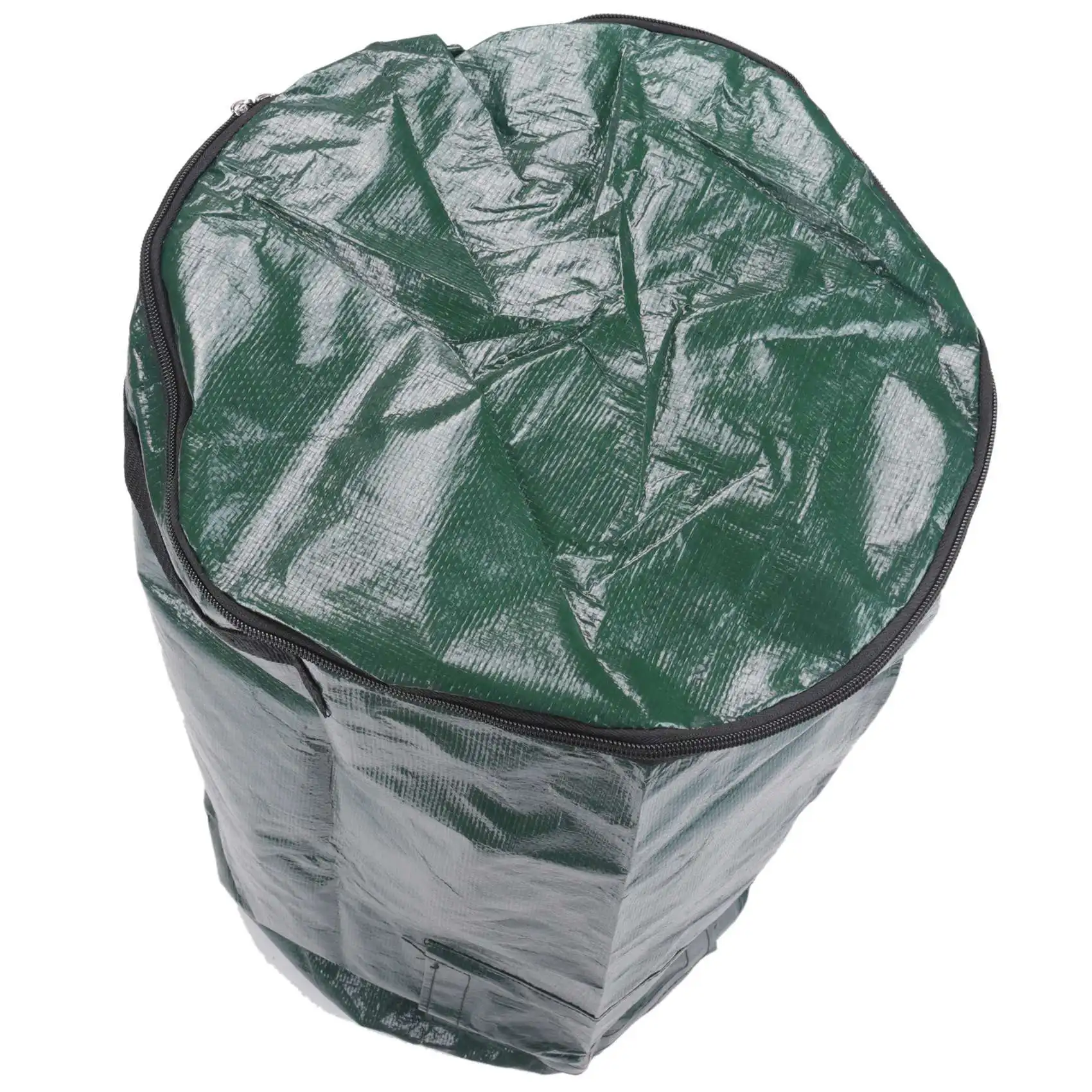 J1UL1N Organic Waste Kitchen Garden Yard Compost Bag Environmental PE Cloth Planter Kitchen Waste Disposal Organic Compost Bag