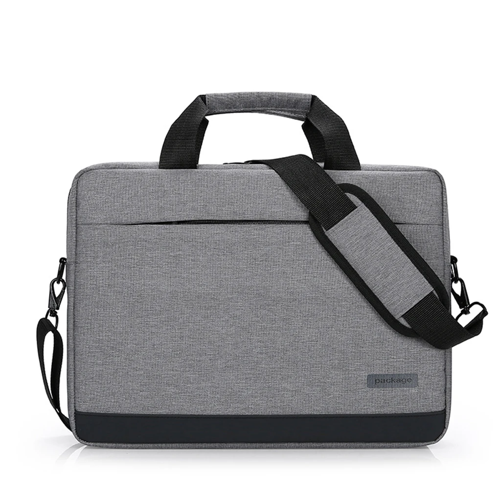 Simple Fashion Computer Bag With Shock Absorption And Removable Padding Fine Stitches Shoulder Bag
