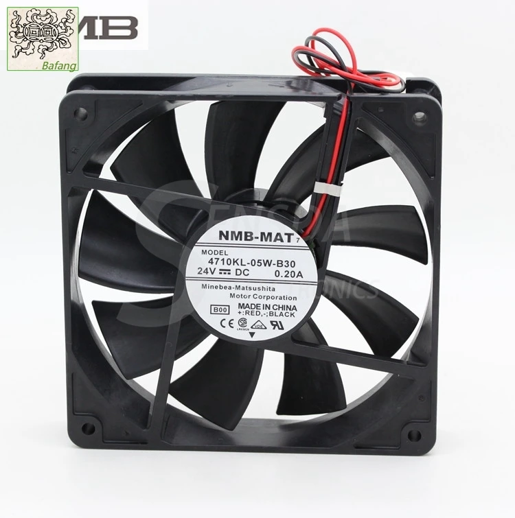 

Jinlingge для NMB 4710KL-05W-B30 24 В 0,20 А 12 см 120 мм 12 см 12025 тихий бесшумный серверный инвертор Охлаждающие вентиляторы
