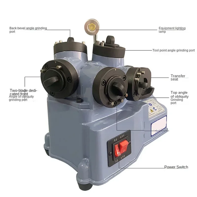 Upgrade Accurate Milling Cutter Grinder Old Milling Cutter Refurbishment Repair KZX12/X20 Universal Automatic Knife Grinder