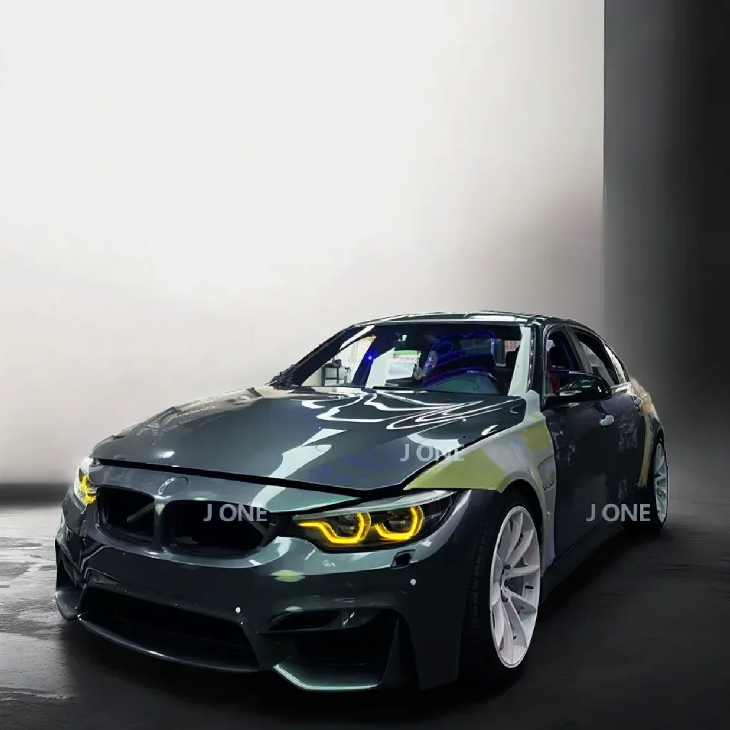 For BMW 4 series M3 M4 F32 F33  F36 F80 F82 F83 420 425 Dual-Color DRL Module yellow and white LED panel daytime running light