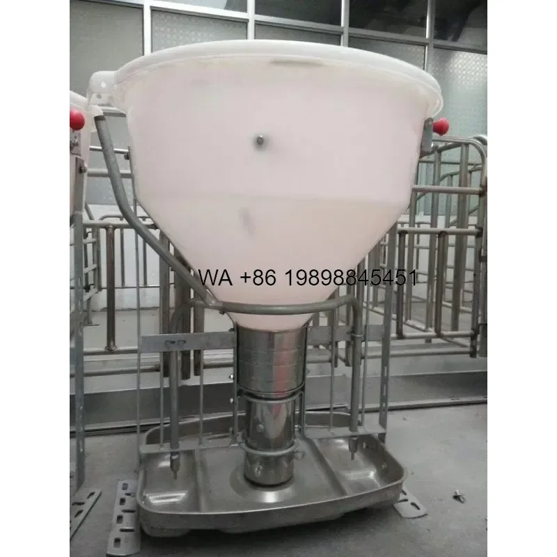 Wmwmnu New Automatic Pig Feeder Dry and Wet Trough for Nursery and Growing Pigs for Farms and Pig Farms