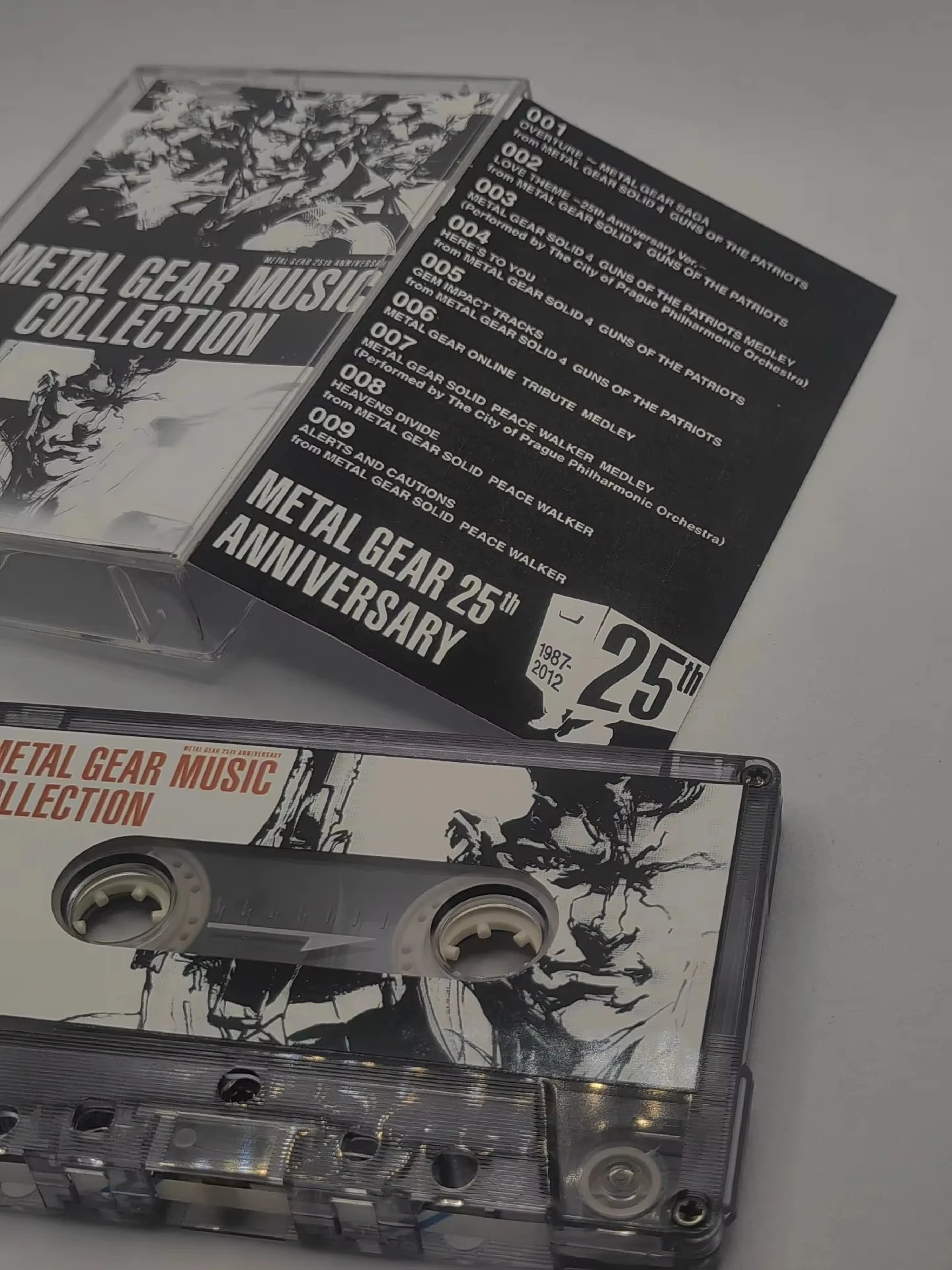 Game Metal Gear Nobuko Toda Music Tape 25th Anniversary Album Cassettes Cosplay Recorder Walkman Car Soundtracks Box Collection