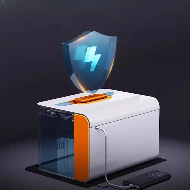 

Desktop fish tank living room small integrated water-free ecological tank