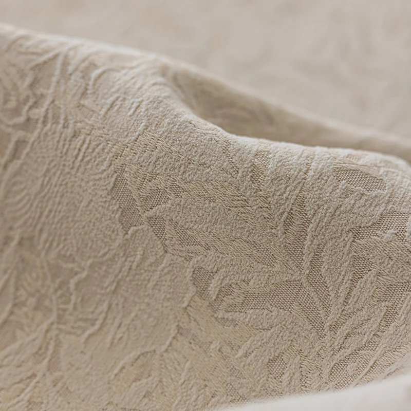 حجم مخصص الأبيض تول الإغاثة الأوروبية الشنيل أنيقة فاخرة شير الستائر لغرفة المعيشة غرفة الطعام غرفة نوم باب المطبخ #5