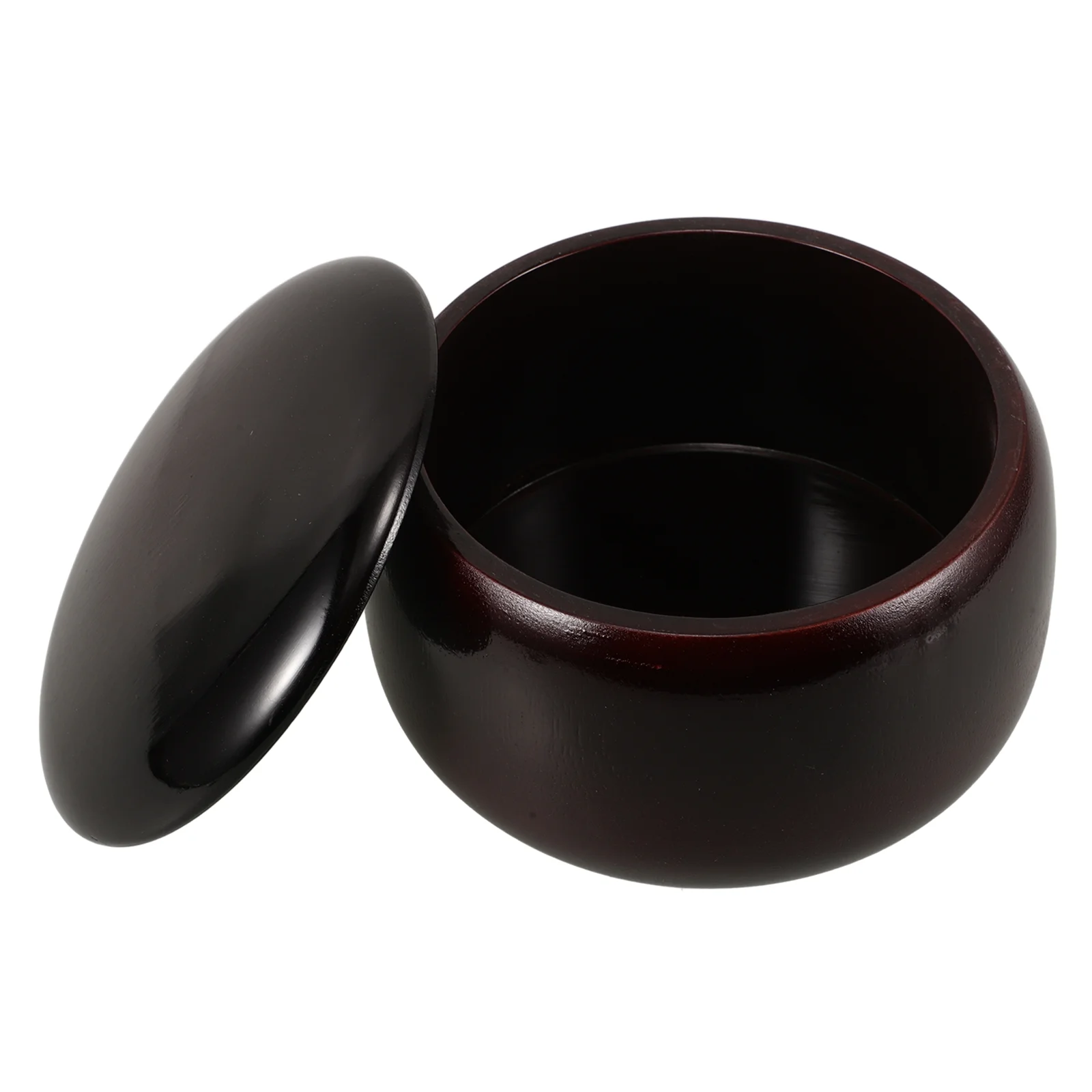 Go Jar チェスコンテナ ゲームストーン ラウンドボードケース 収納ボウル ポータブルダーツ