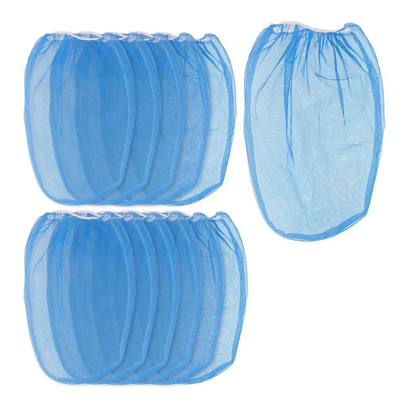 5 Gallonen Farbe Flüssigkeits sieb Filter beutel mit feinem Nylon netz, Einweg-Filter beutel, elastische obere Öffnung 12er Pack