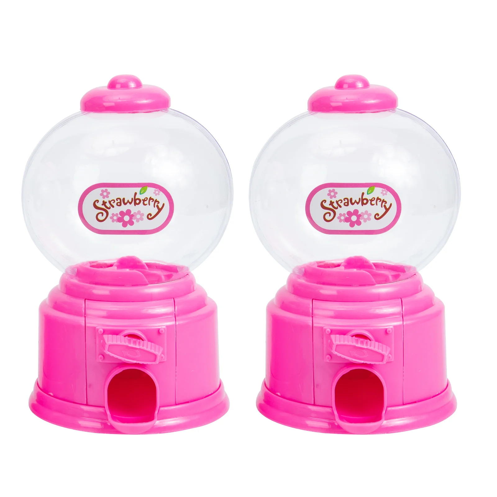 

2Pcs Gumball Machines for Children Candy Catcher Creative Design Durable Safe Use Promotes Creativity Hand-on Skills Fun Hours