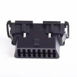 Automobile OBD2 16pin Female Connector OBD Diagnostic Plug Head Factory