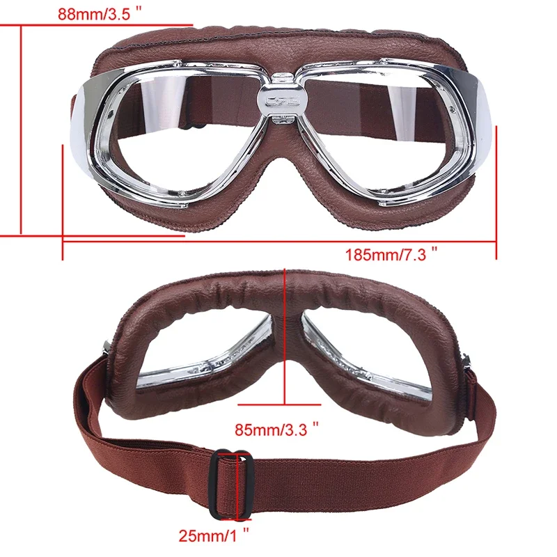 Offroad-Motorrad brille Motocross Helm Ski brille Sonnenbrille ATV Cruiser Brillen Cafe Racer Schnees katen Zubehör
