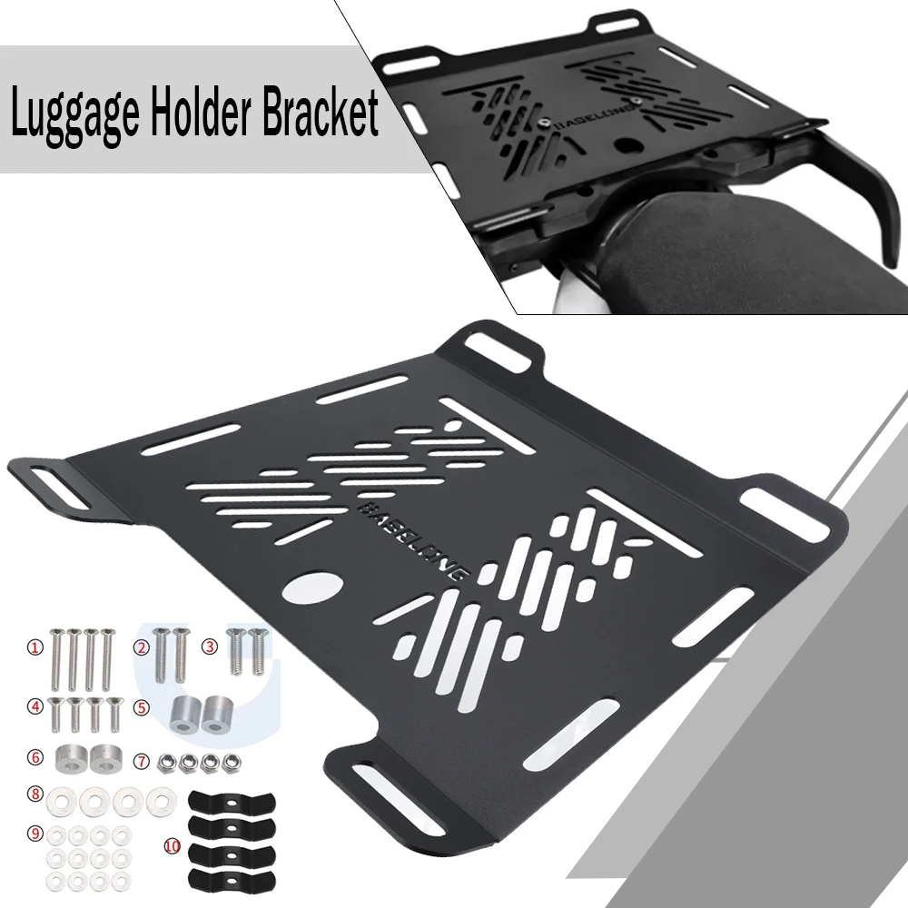 

Motorcycle Rack Enlargement Carrier Rear Luggage Holder Bracket For CFMOTO CF MOTO PAPIO XO 125 XO-1 XO-2 2022 2023 2024 2025