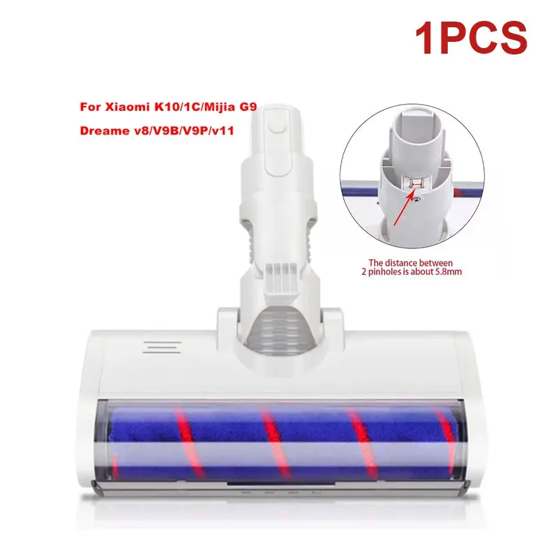 Dreame V10 V9P V9B V11 V8 G9 zubehör Elektrische Pinsel Kopf Rolle Pinsel Für Xiaomi G10 K10/1C Staubsauger teile