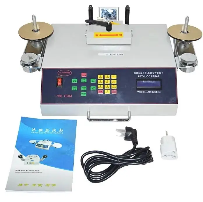 Automatic SMD Parts Counter Electric Tray Feeder SMD Component Counting Machine MRD-901 SMD