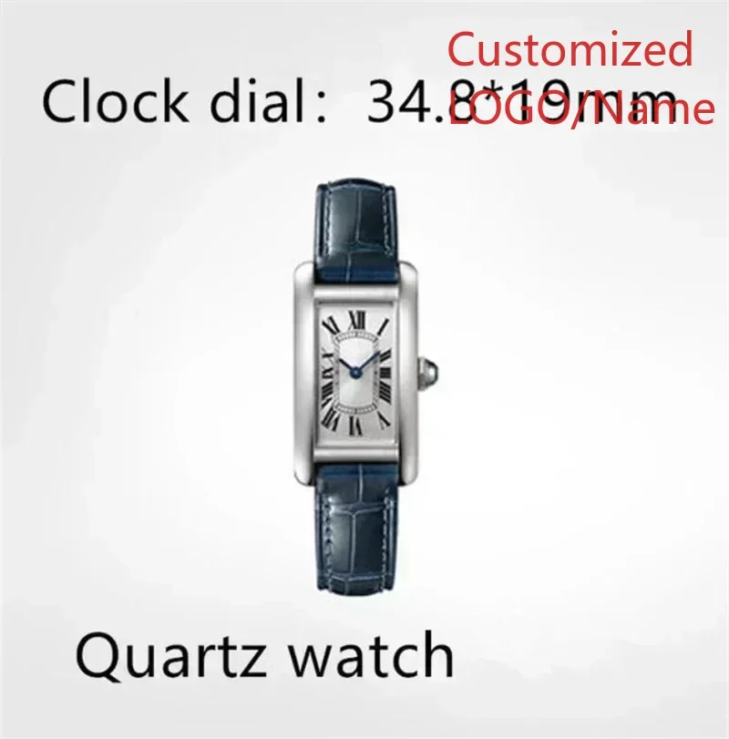 Orologi da donna Meccanici automatici al quarzo Ballon Zaffiro Nero Blu Stile coppia Pelle Personalizzata