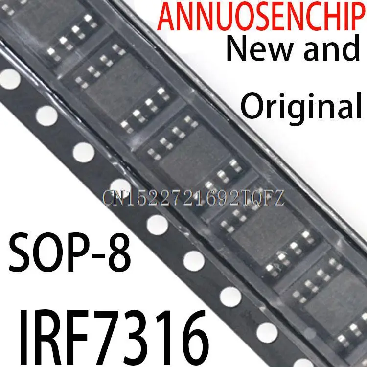 100PCS 1000PCS 2500PCS New and Original   IRF7316TRPBF IRF7317TRPBF IRF7316PBF IRF7317PBF SOP-8 IRF7316 IRF7317