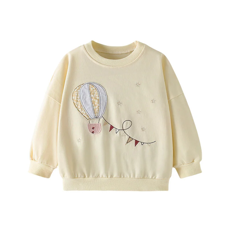 Jumping Meters 2-7T Autumn Spring Fashion Girls Sweatshirts Girls Toddler Kids Clothing Sport Baby Hooded Shirts Clothes Shirts