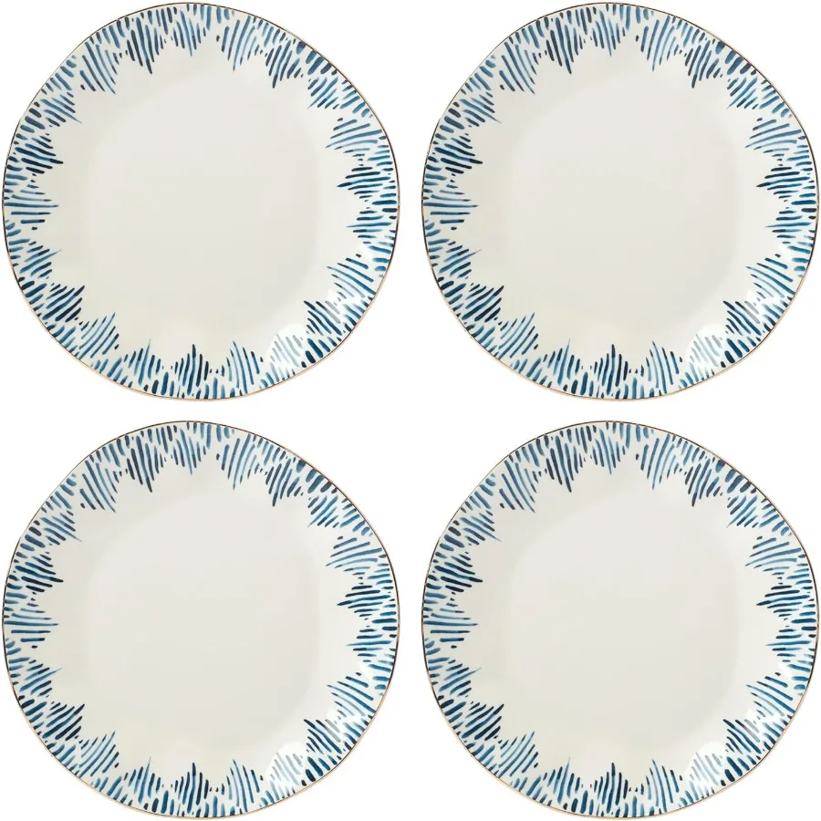 

Blue Bay 4Piece Set Dinner Plates 6.45 LB White