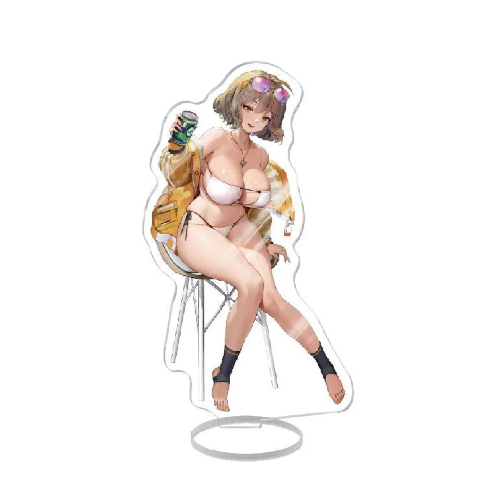 New Anime NIKKE: Goddess of Victory Character Nick 15cm Acrylic Display Stand Model Office Desktop Collection Props Gift 15CM