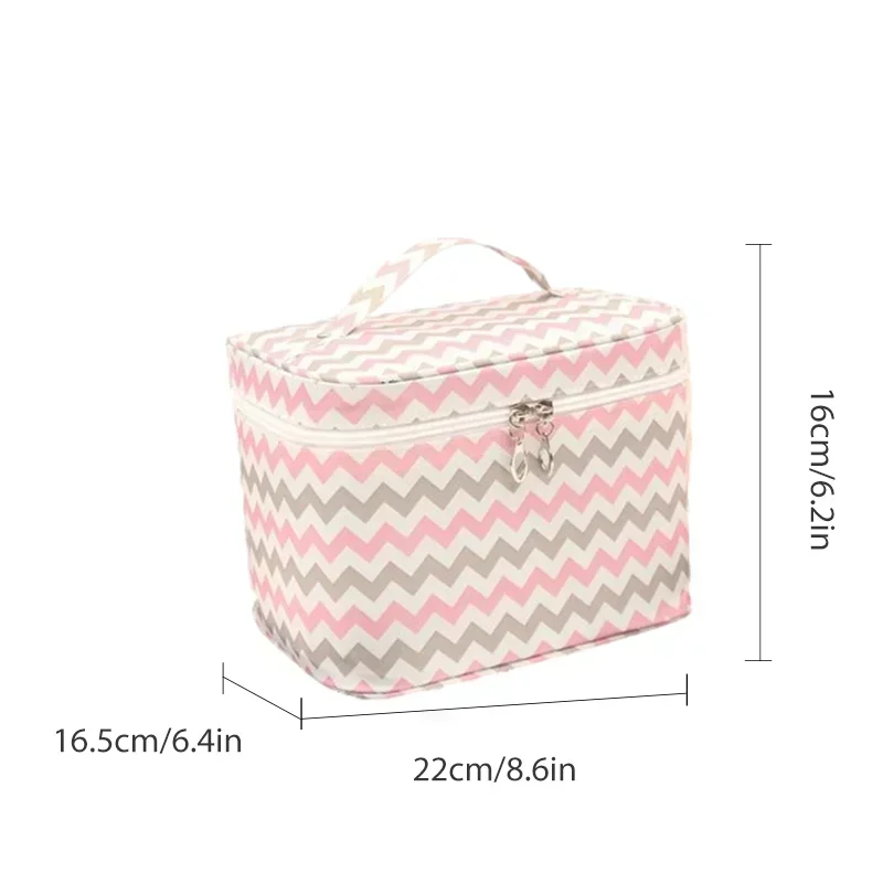 Nimblepack Polyester Handbag Winter New Small Fresh Makeup Bag Multi Functional Portable Travel Wash Bag