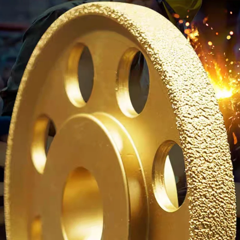 Diamond Polishing Grinding Wheels 150mm/146mm Hole 32mm for Gray Iron Soldering - Polishing Wheel for Metalworking