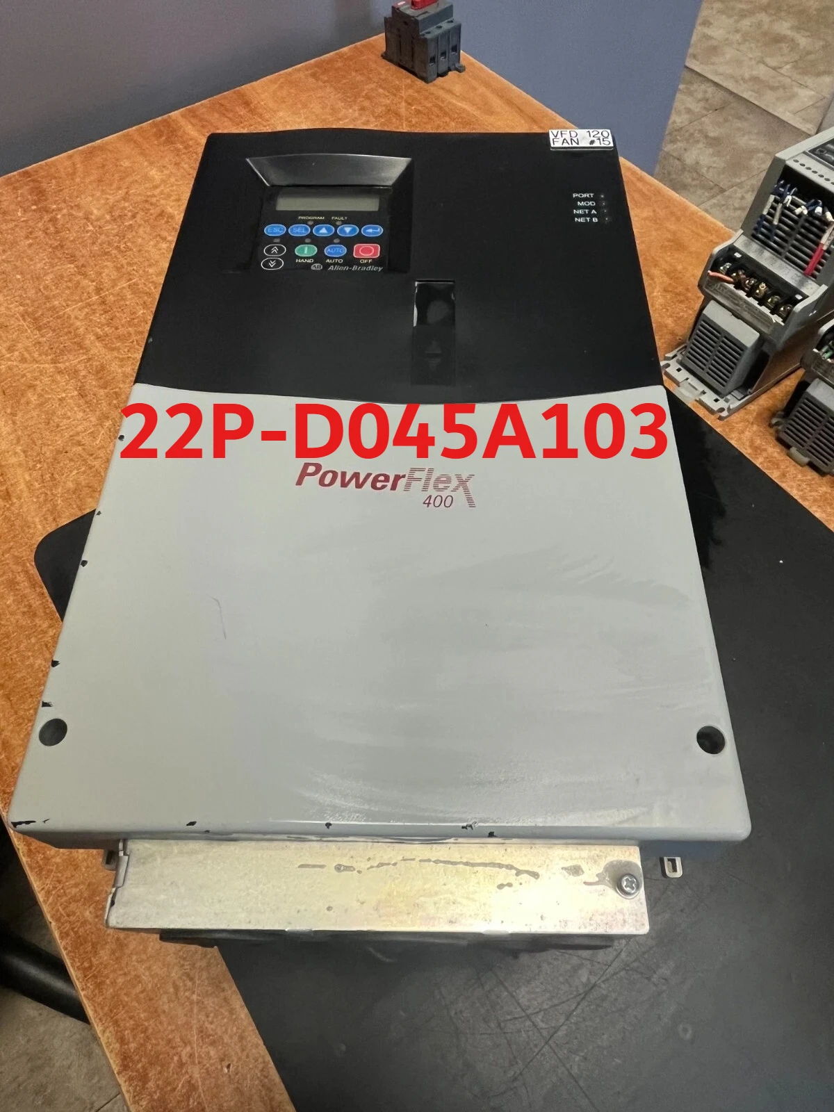 

Used For Allen Bradley 22P-D045A103 Power Flex 400 AC Drive 22P-D045A103