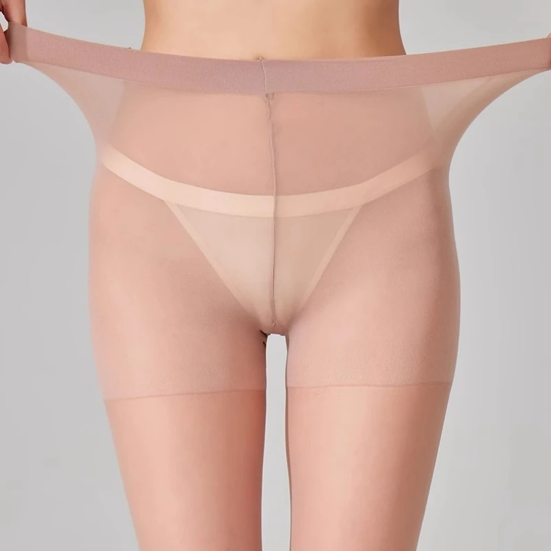 Frauen Sexy Offene spitze Fingerlose Strumpfhosen Mädchen Ultra Dünne Transparente Stretching Strumpfhosen Sommer Strand Sandale Weibliche Sheer Medias – Detail 8