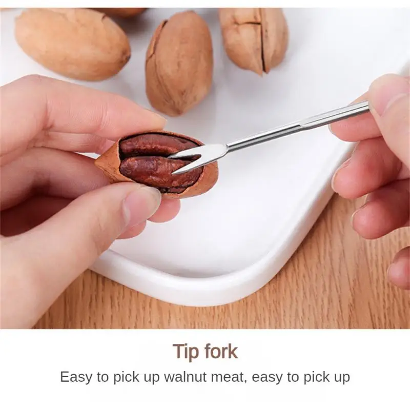 1/3/5PCS Convenient Walnut Needle Durable Gourmet Tools Safe Eat Crab Tools Easy And Convenient Tableware Sturdy Crab Needle