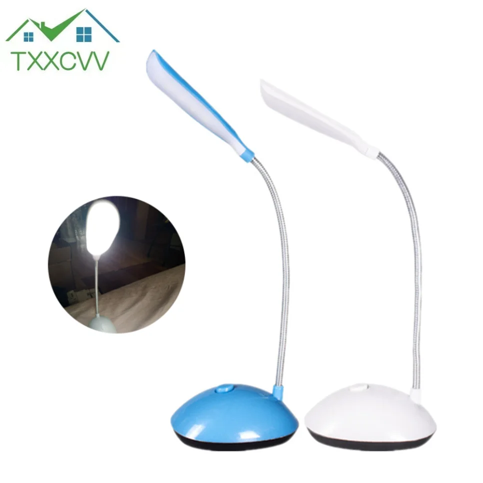 LED Eye Protection Table Lamp, Livro de leitura Luzes, Desk Lamp, AAA Bateria, Desk Lights, Novo, 2023