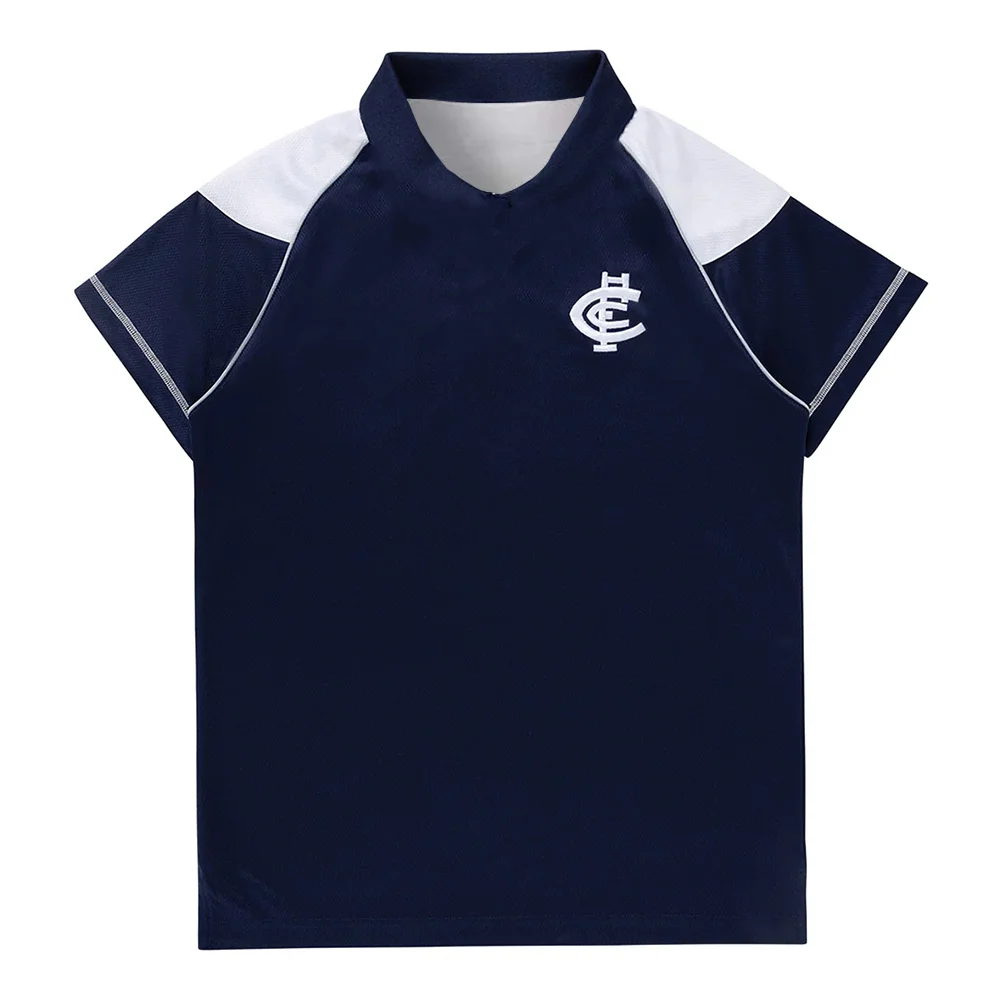 

“Unisex 2025 Summer Carlton Breathable Training Tee! Clean-Cut Silhouette × ‘Cool Heritage’ Ventilation × for Street !”