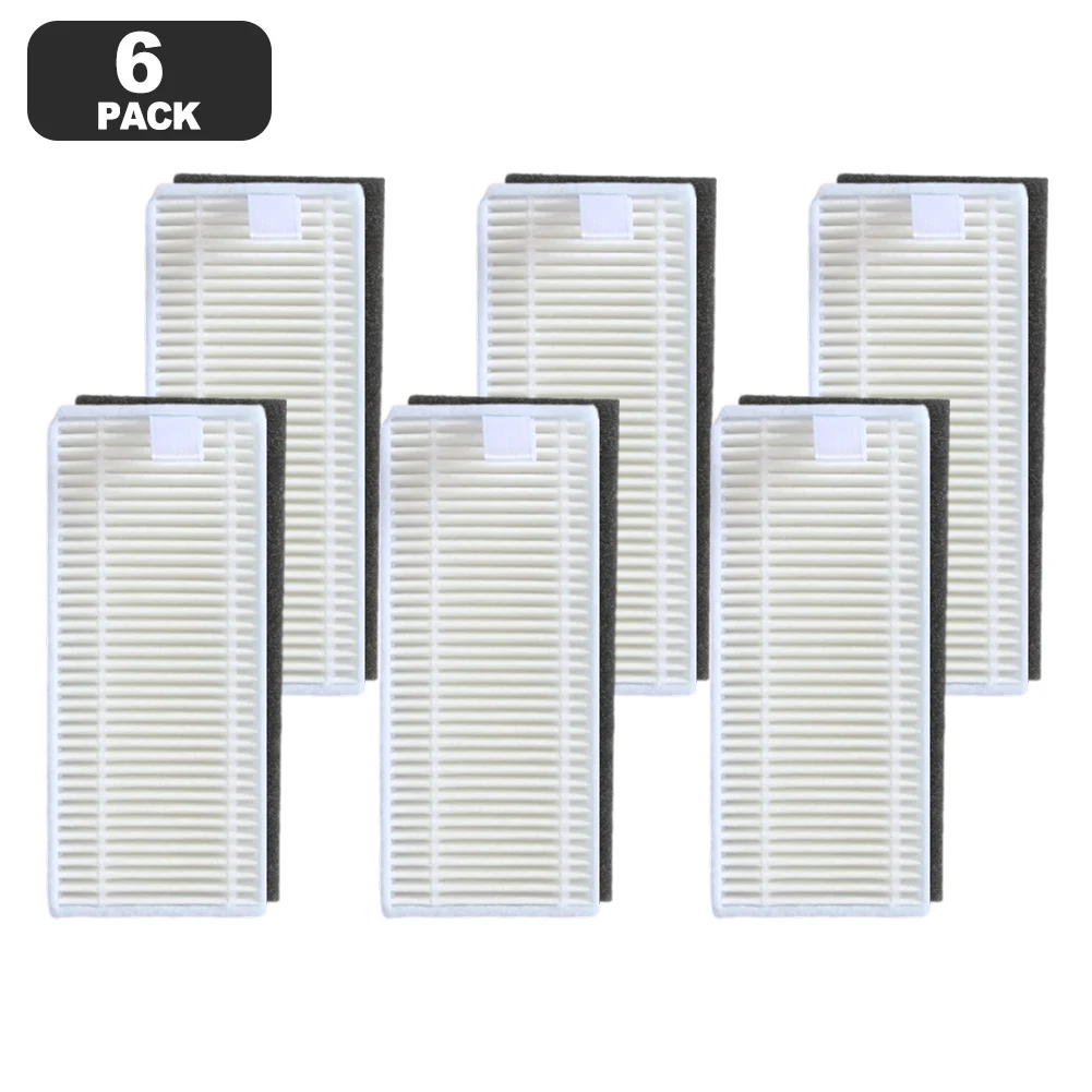 6 stücke Für Lefant Hepa-Filter Ersatz Waschbar Filter M310 Roboter Staubsauger Teile Zubehör