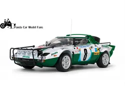 SunStar Model Car 1/18 Lancia Stratos 3rd Safari Rally 4626 Ornament Memorial Furniture Decoration