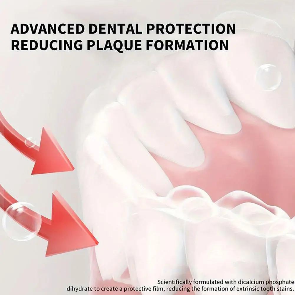 Dentifrice éclaircissant probiotique, 100g SP 8, reétiquettes et blanchiment des dents, SafeT2