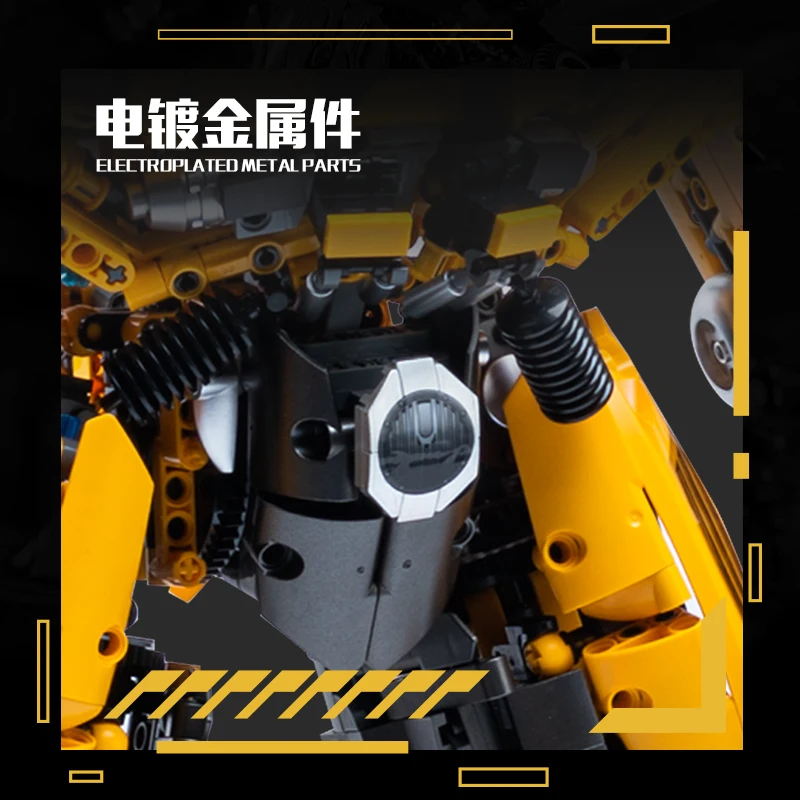 5692PCS Technical Bumblebeed Transformation Robot Building Blocks Bricks Smart Autobot Assemble Figure Toys Gifts For Kid