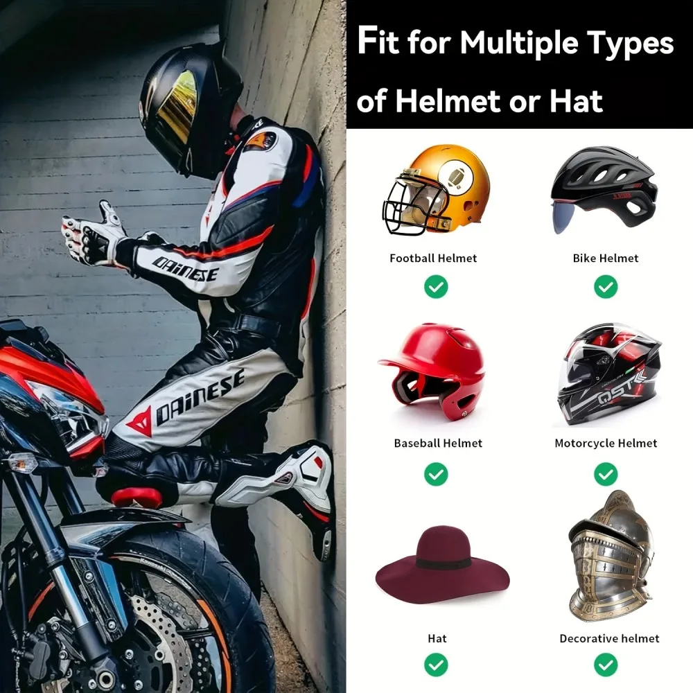 Multi Unctional Helmet Holder 180° Rotatable Motorcycle Helmet Moto Accessories Claw Hook Wall Mounted for Hanging Hat Jacket image 6
