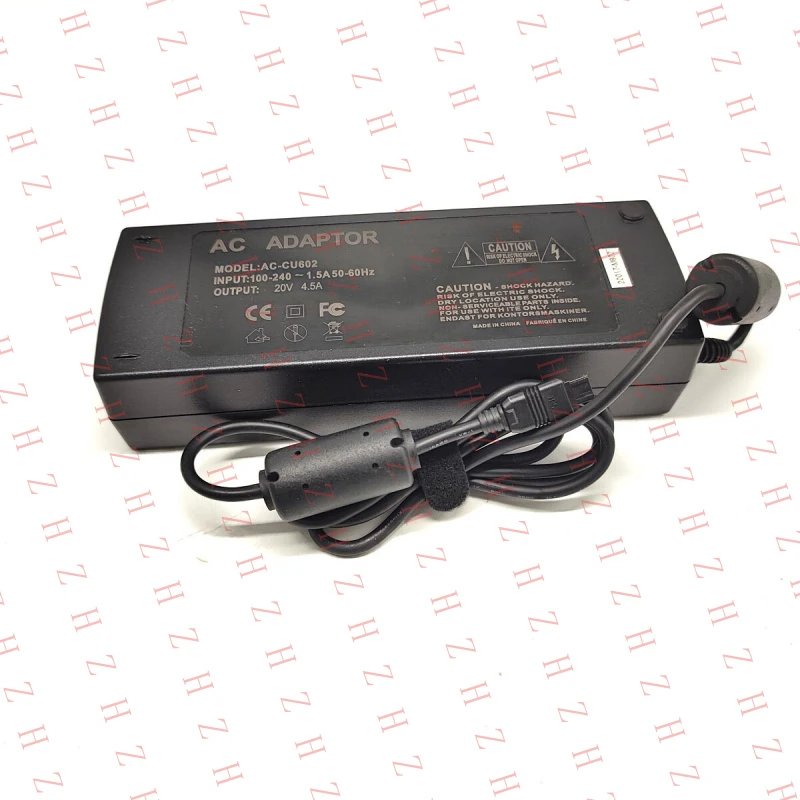 P+ 20V 4.5A AC Adapter for LOGIQ Book Series GE -90W Power Supply